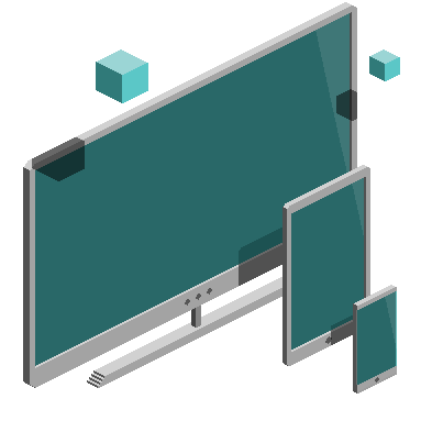 Illustration Responsive Design 3D